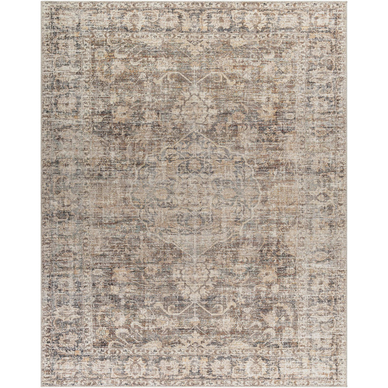 Becki Owens x Surya Marlene Vintage Dark Brown Area Rug & Reviews Wayfair Canada
